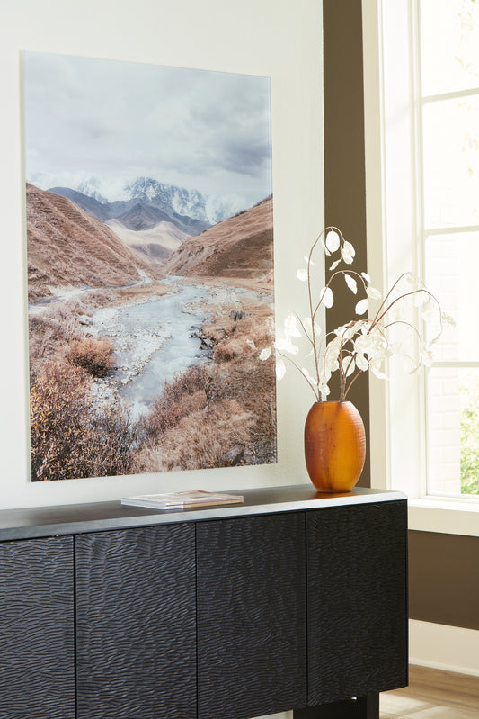 Bradenton Furniture Outlet - Ashley Furniture - Darinby Wall Decor - Wall Art / Gray/Brown/White - A8000420