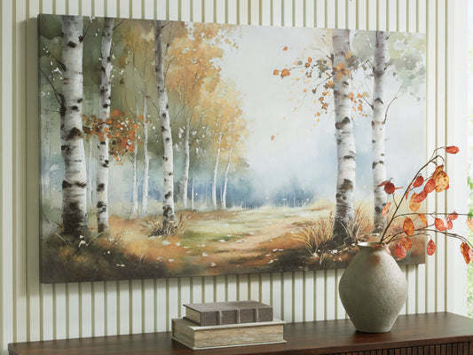 Bradenton Furniture Outlet - Ashley Furniture - Leithan Wall Decor - Wall Art / Multi - A8000450