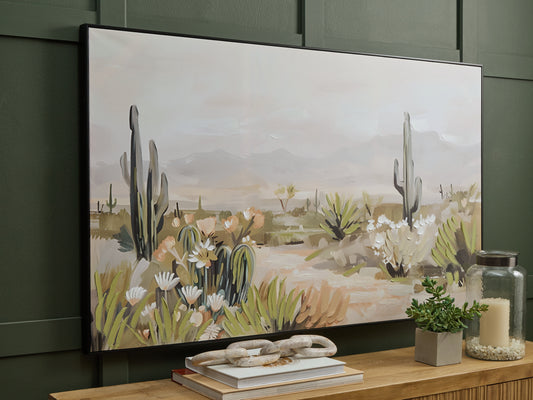 Bradenton Furniture Outlet - Ashley Furniture - Sidworth Wall Decor - Wall Art / Green/Beige/Gray - A8000480