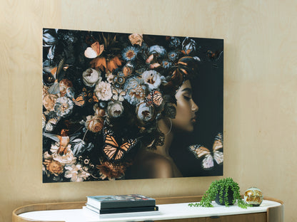 Bradenton Furniture Outlet - Ashley Furniture - Valfer Wall Decor - Wall Art / Orange/Black/White - A8000481