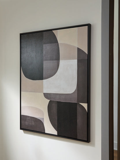 Bradenton Furniture Outlet - Ashley Furniture - Kesleigh Wall Decor - Wall Art / Black/White - A8000495