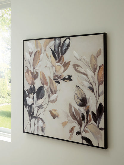 Bradenton Furniture Outlet - Ashley Furniture - Trulow Wall Decor - Wall Art / Tan/Brown/Black - A8000504