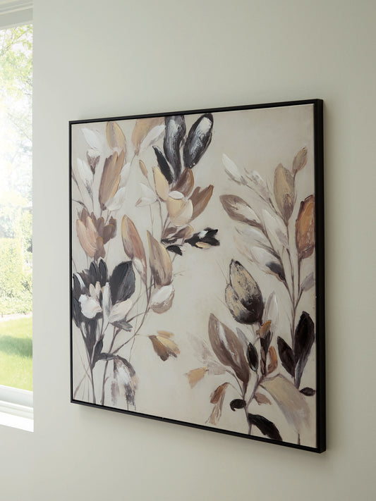 Bradenton Furniture Outlet - Ashley Furniture - Trulow Wall Decor - Wall Art / Tan/Brown/Black - A8000504