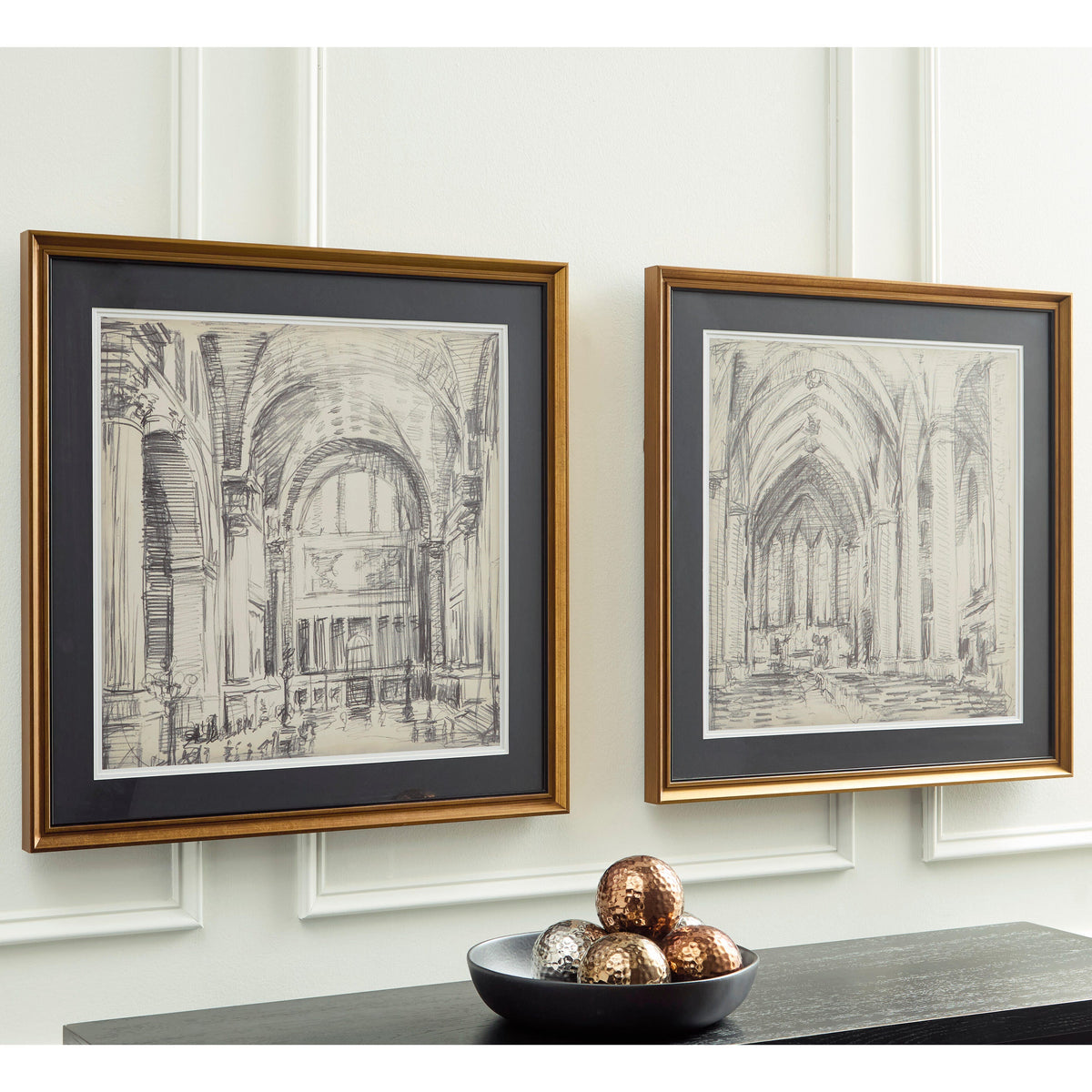 Bradenton Furniture Outlet - Ashley Furniture - Downyard Wall Decor - Wall Art Set (Set of 2) - A8000548