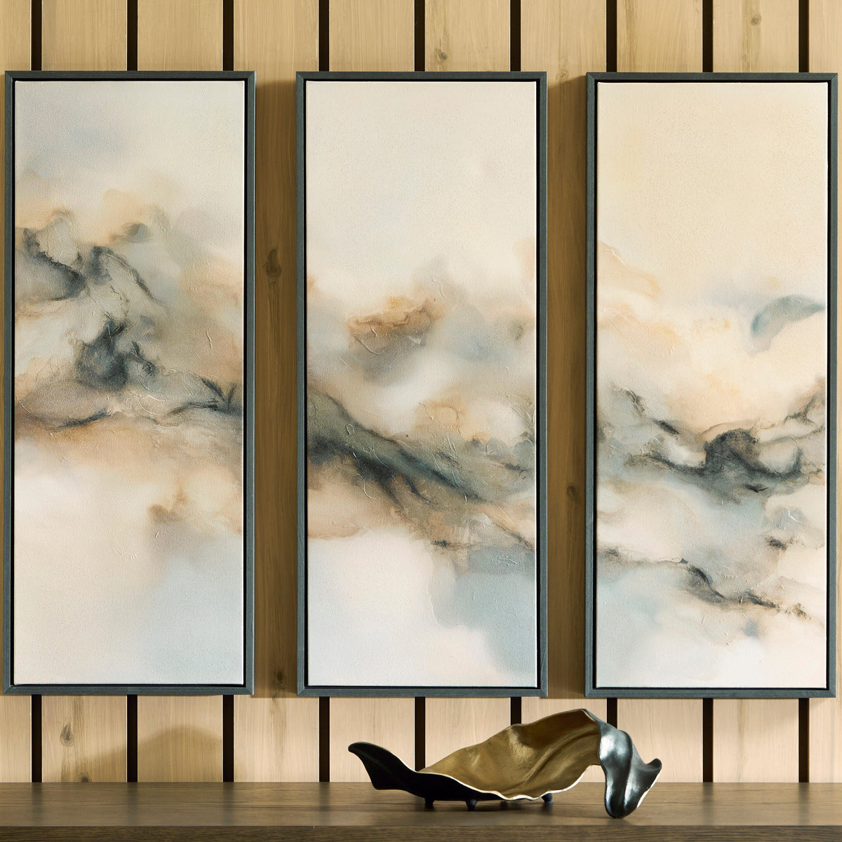 Bradenton Furniture Outlet - Ashley Furniture - Larrondale Wall Decor - Wall Art Set (3/CN) - A8000556