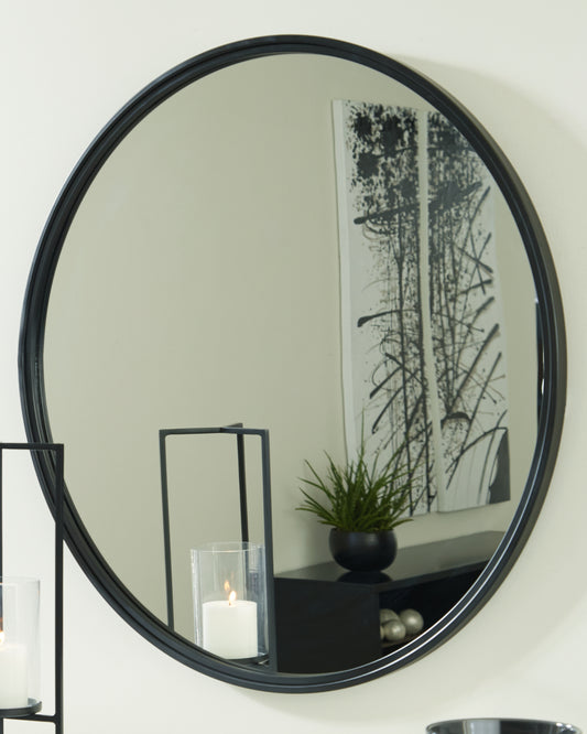Bradenton Furniture Outlet - Ashley Furniture - Brocky Mirror - Accent Mirror / White - A8010293
