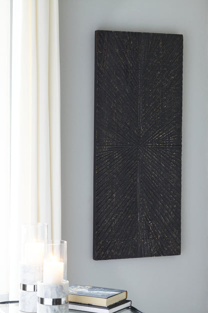 Bradenton Furniture Outlet - Ashley Furniture - Lenora Wall Decor - Wall Decor / Antique Black - A8010281