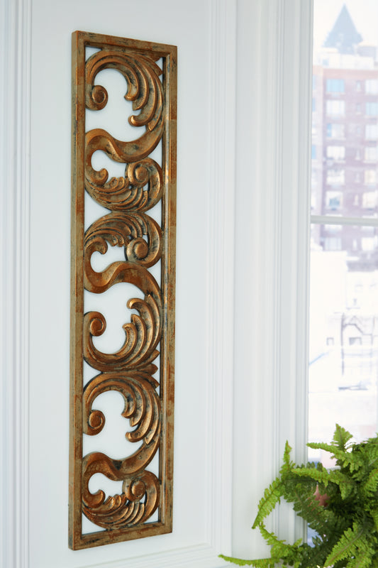 Bradenton Furniture Outlet - Ashley Furniture - Candelario Wall Decor - Wall Decor / Natural - A8010286