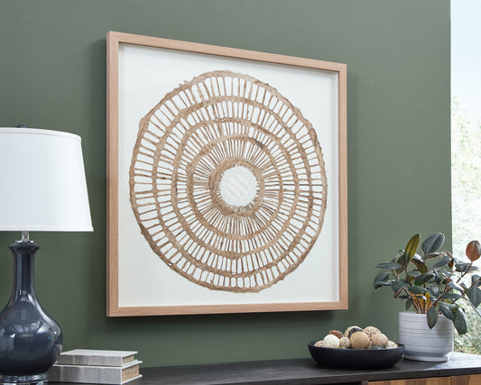 Bradenton Furniture Outlet - Ashley Furniture - Brockham Wall Decor - Wall Decor / Brown - A8010304