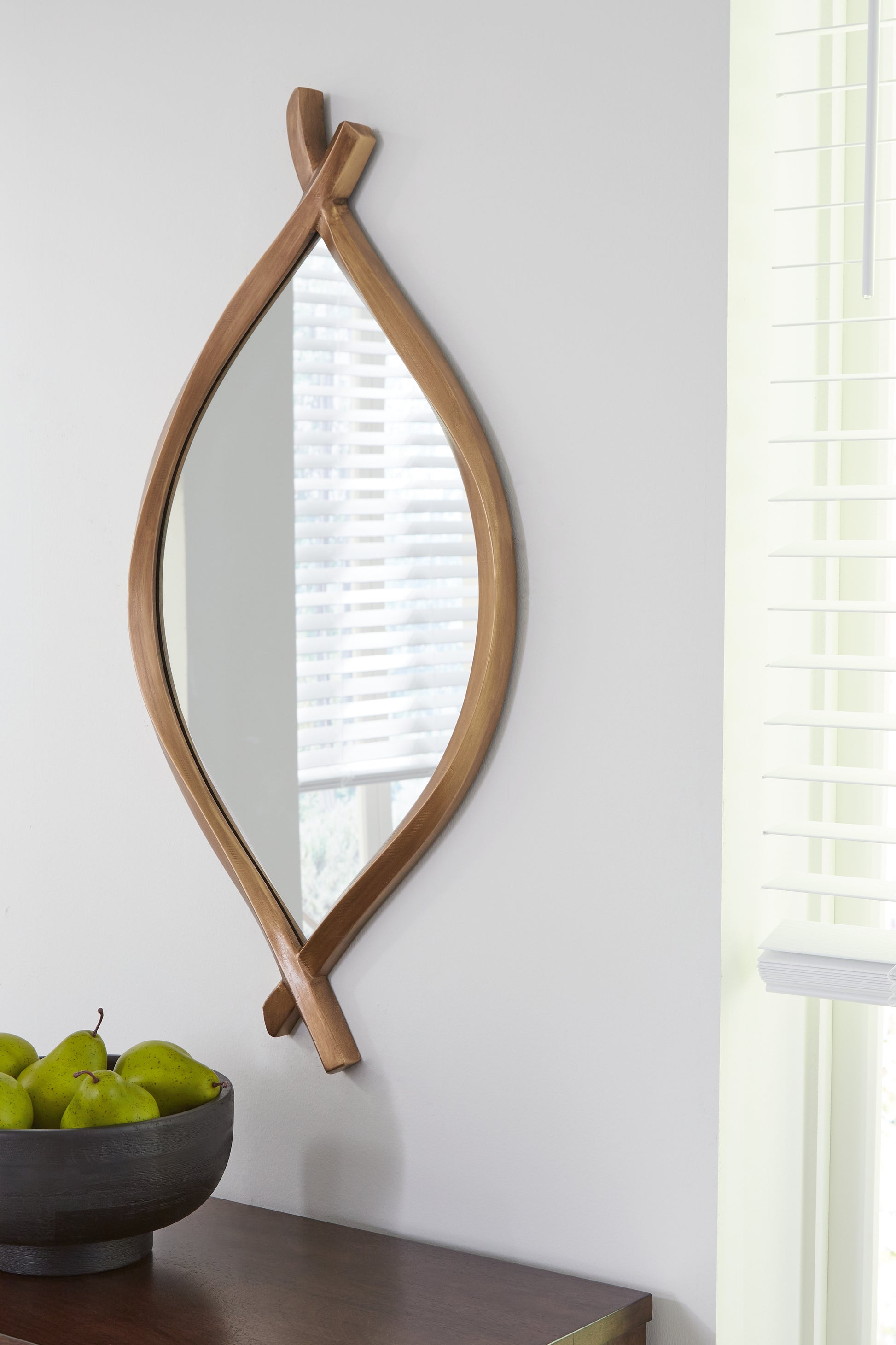 Bradenton Furniture Outlet - Ashley Furniture - Bartner Mirror - Accent Mirror / Antique Gold Finish - A8010340