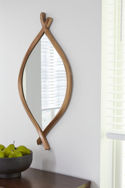 Bradenton Furniture Outlet - Ashley Furniture - Bartner Mirror - Accent Mirror / Antique Gold Finish - A8010340