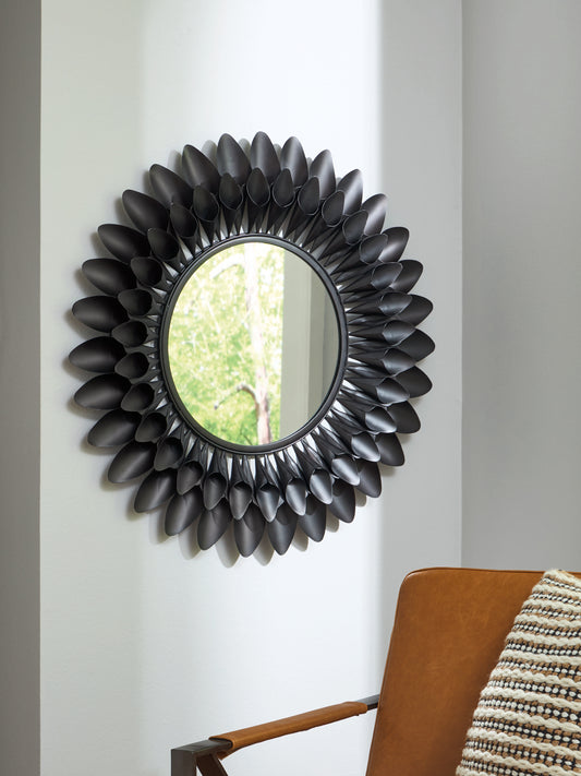 Bradenton Furniture Outlet - Ashley Furniture - Ryenmour Mirror - Accent Mirror / Oil Rubbed Bronze Finish - A8010421