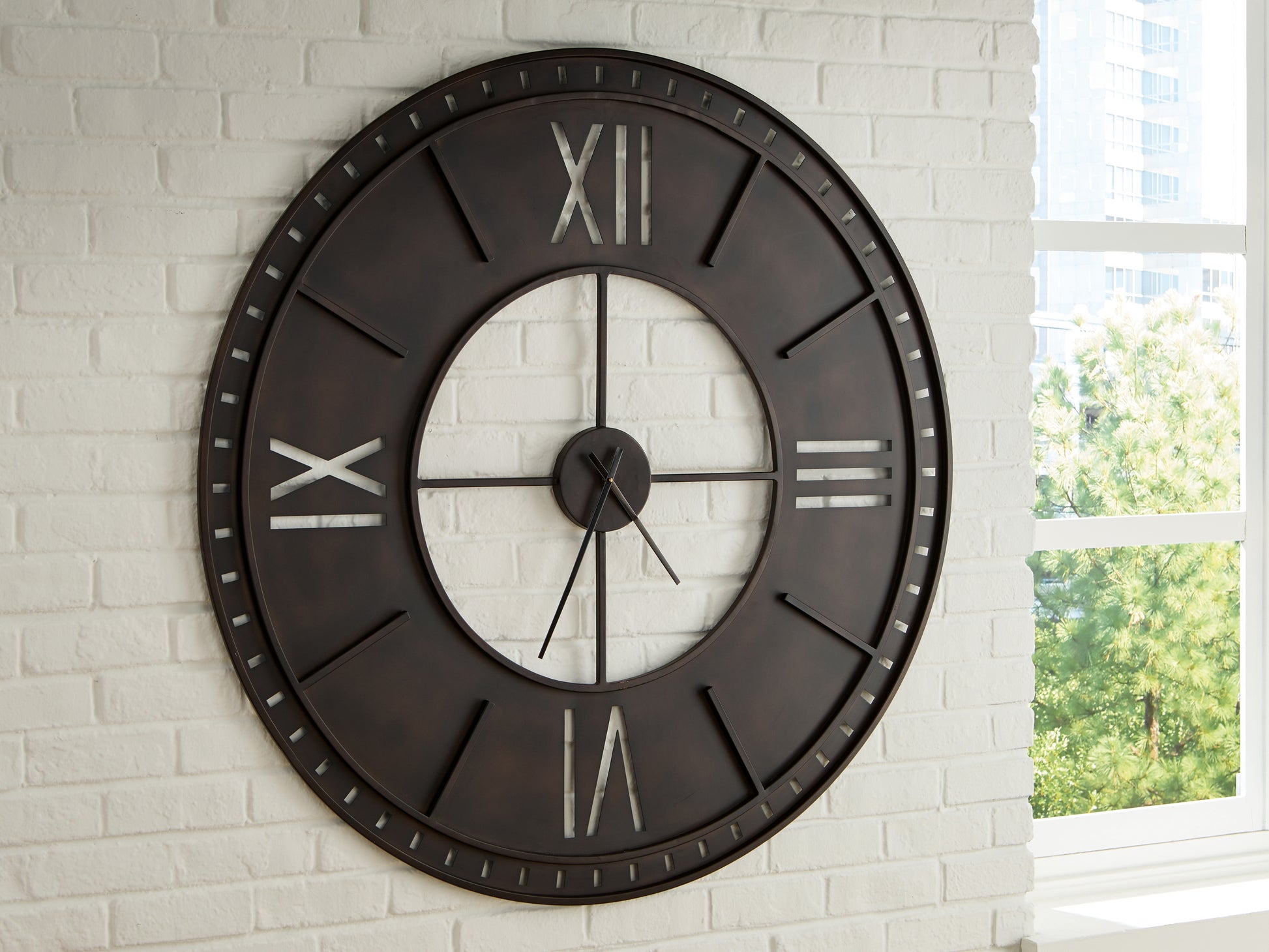 Bradenton Furniture Outlet - Ashley Furniture - Lytle Wall Decor - Wall Clock - A8010453