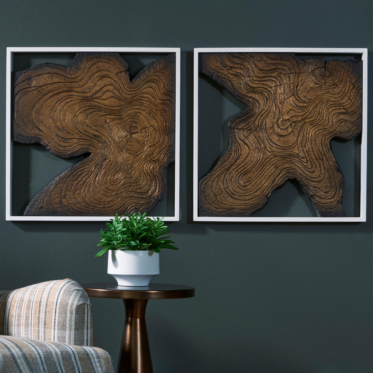 Bradenton Furniture Outlet - Ashley Furniture - Landley Wall Decor - Wall Decor Set (Set of 2) - A8010465