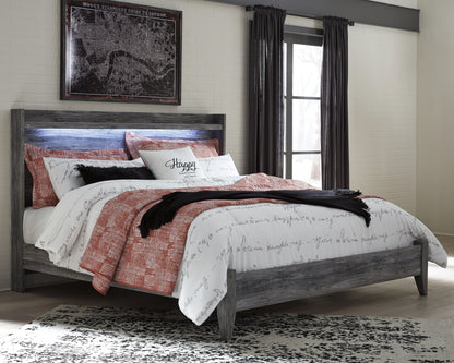 Bradenton Furniture Outlet - Ashley Furniture - Baystorm Bedroom - King Panel Bed / Gray - B221B11