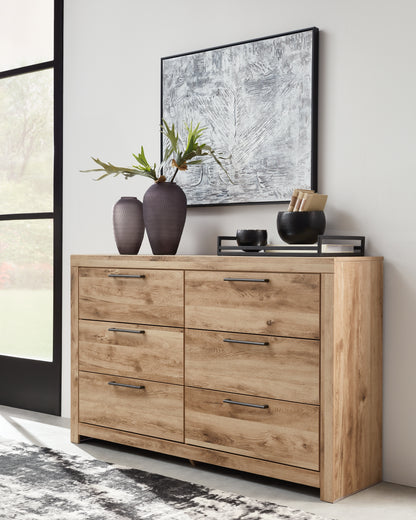 Bradenton Furniture Outlet - Ashley Furniture - Hyanna Bedroom - Six Drawer Dresser / Tan Brown - B1050-31