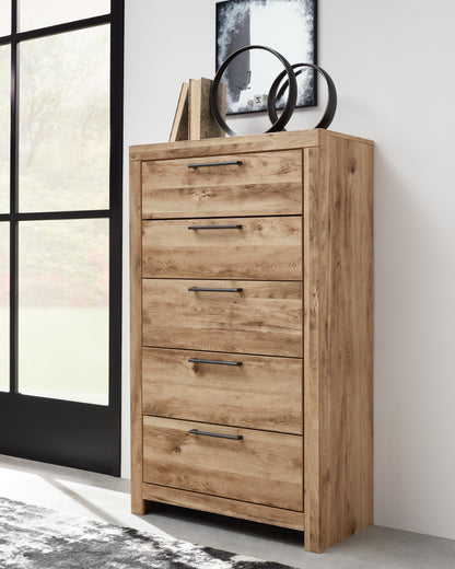Bradenton Furniture Outlet - Ashley Furniture - Hyanna Bedroom - Full Panel Storage Bed / Tan Brown - B1050B38