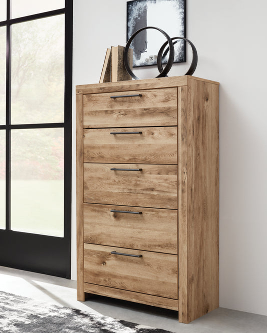 Bradenton Furniture Outlet - Ashley Furniture - Hyanna Bedroom - Full Panel Storage Bed / Tan Brown - B1050B38