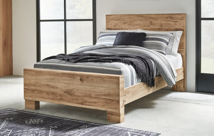 Bradenton Furniture Outlet - Ashley Furniture - Hyanna Bedroom - Full Panel Bed / Tan Brown - B1050B21
