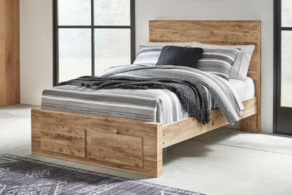 Bradenton Furniture Outlet - Ashley Furniture - Hyanna Bedroom - Full Panel Storage Bed / Tan Brown - B1050B38