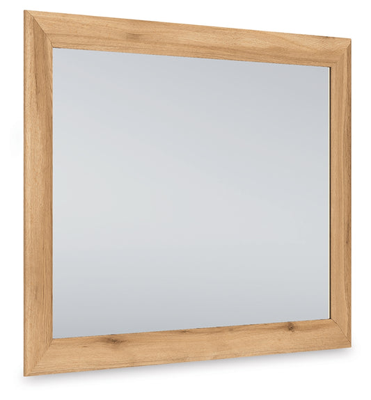 Bradenton Furniture Outlet - Ashley Furniture - Aleaport Mirror - Bedroom Mirror / Warm Brown - PCB1075-36