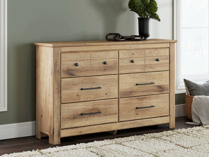 Bradenton Furniture Outlet - Ashley Furniture - Makidern Bedroom - Six Drawer Dresser / Tan - PCB1170-31