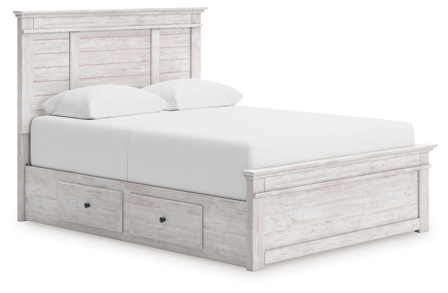 Bradenton Furniture Outlet - Ashley Furniture - Makidern Bedroom - Queen Panel Storage Bed - PCB1171B7