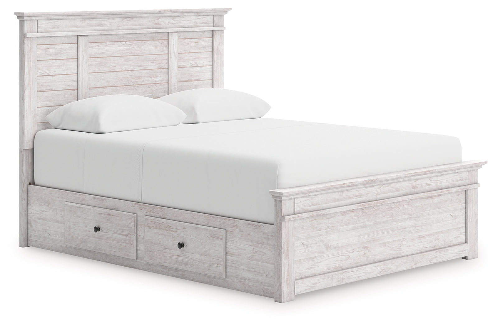 Bradenton Furniture Outlet - Ashley Furniture - Makidern Bedroom - Queen Panel Storage Bed - PCB1171B7