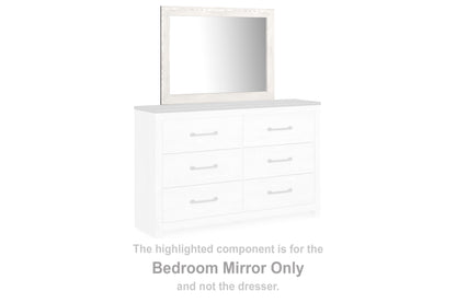 Bradenton Furniture Outlet - Ashley Furniture - Gerridan Bedroom - Bedroom Mirror / White/Gray - B1190-36