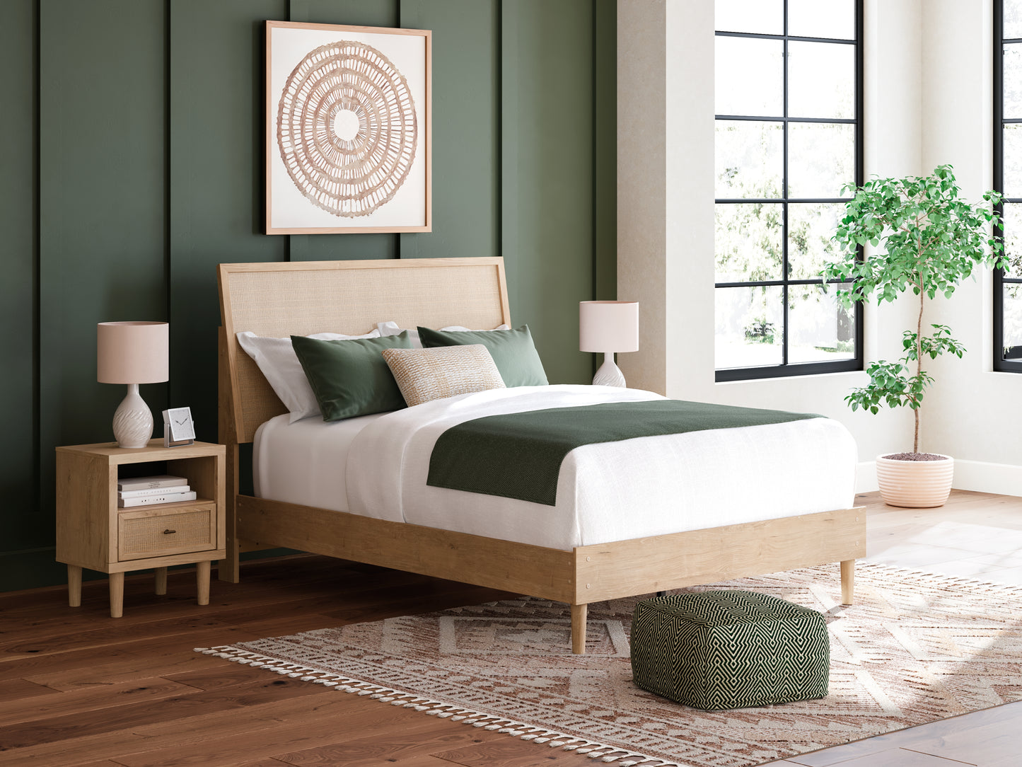 Bradenton Furniture Outlet - Ashley Furniture - Cielden Bedroom - Queen Panel Bed / Two-tone - B1199B3