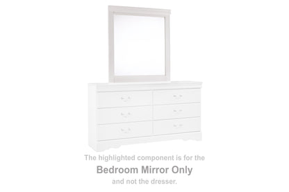 Bradenton Furniture Outlet - Ashley Furniture - Anarasia Bedroom - Bedroom Mirror / White - B129-36