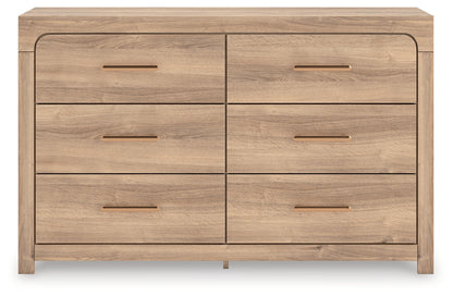 Bradenton Furniture Outlet - Ashley Furniture - Kinlanni Bedroom - Six Drawer Dresser / Tan - PCB1360-31
