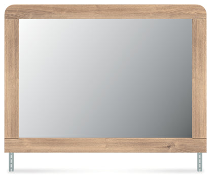 Bradenton Furniture Outlet - Ashley Furniture - Kinlanni Bedroom - Bedroom Mirror / Tan - PCB1360-36