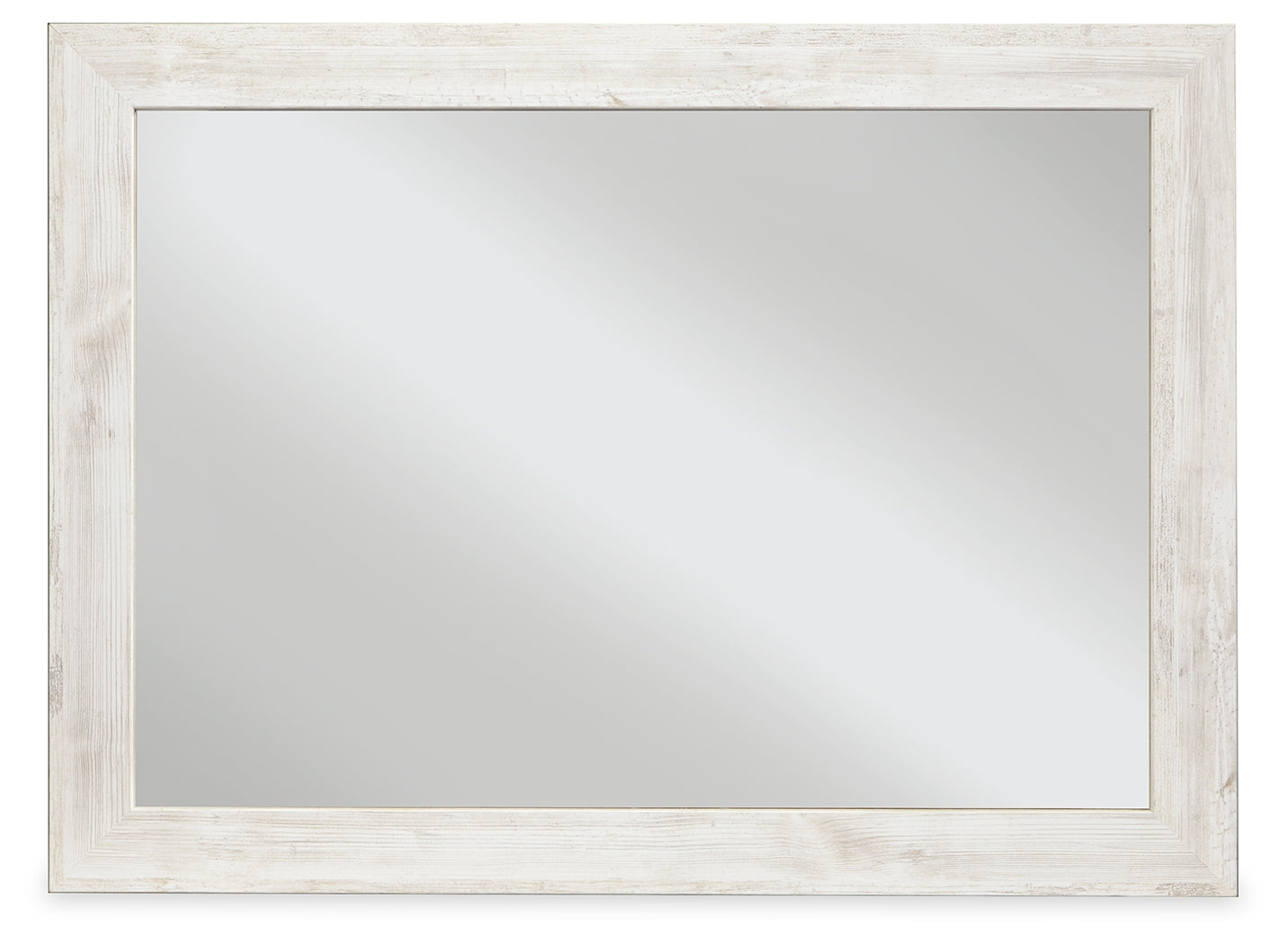 Bradenton Furniture Outlet - Ashley Furniture - Paxberry Bedroom - Bedroom Mirror / Whitewash - B181-36