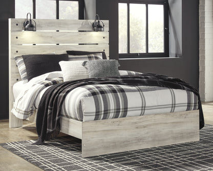 Bradenton Furniture Outlet - Ashley Furniture - Cambeck Bedroom - Queen Panel Bed / Whitewash - B192B4