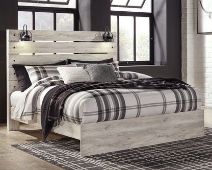 Bradenton Furniture Outlet - Ashley Furniture - Cambeck Bedroom - King Panel Bed / Whitewash - B192B28