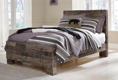 Bradenton Furniture Outlet - Ashley Furniture - Derekson Bedroom - Full Panel Bed / Multi Gray - B200B4