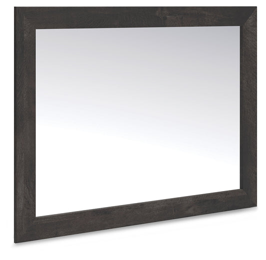 Bradenton Furniture Outlet - Ashley Furniture - Hollivern Mirror - Bedroom Mirror / Dark Gray - PCB2108-36