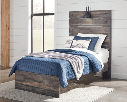 Bradenton Furniture Outlet - Ashley Furniture - Drystan Bedroom - Twin Panel Bed / Multi - B211B2