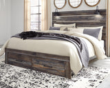 Full Bookcase Bed with 2 Storage Drawers