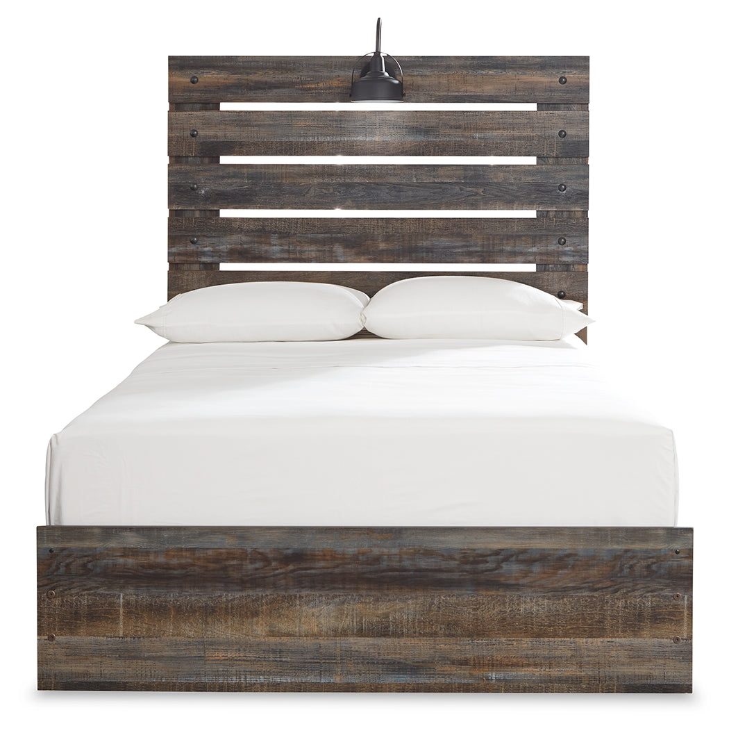 Bradenton Furniture Outlet - Ashley Furniture - Drystan Bedroom - Full Panel Bed / Multi - B211B3