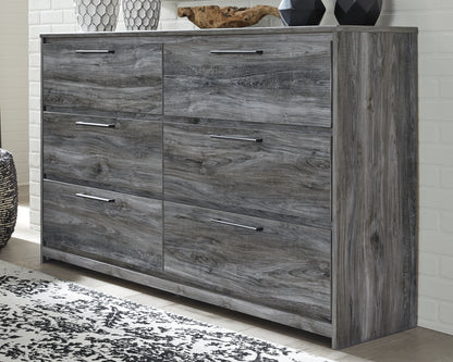 Bradenton Furniture Outlet - Ashley Furniture - Baystorm Bedroom - Full Panel Bed with 2 Storage Drawers / Gray - B221B34