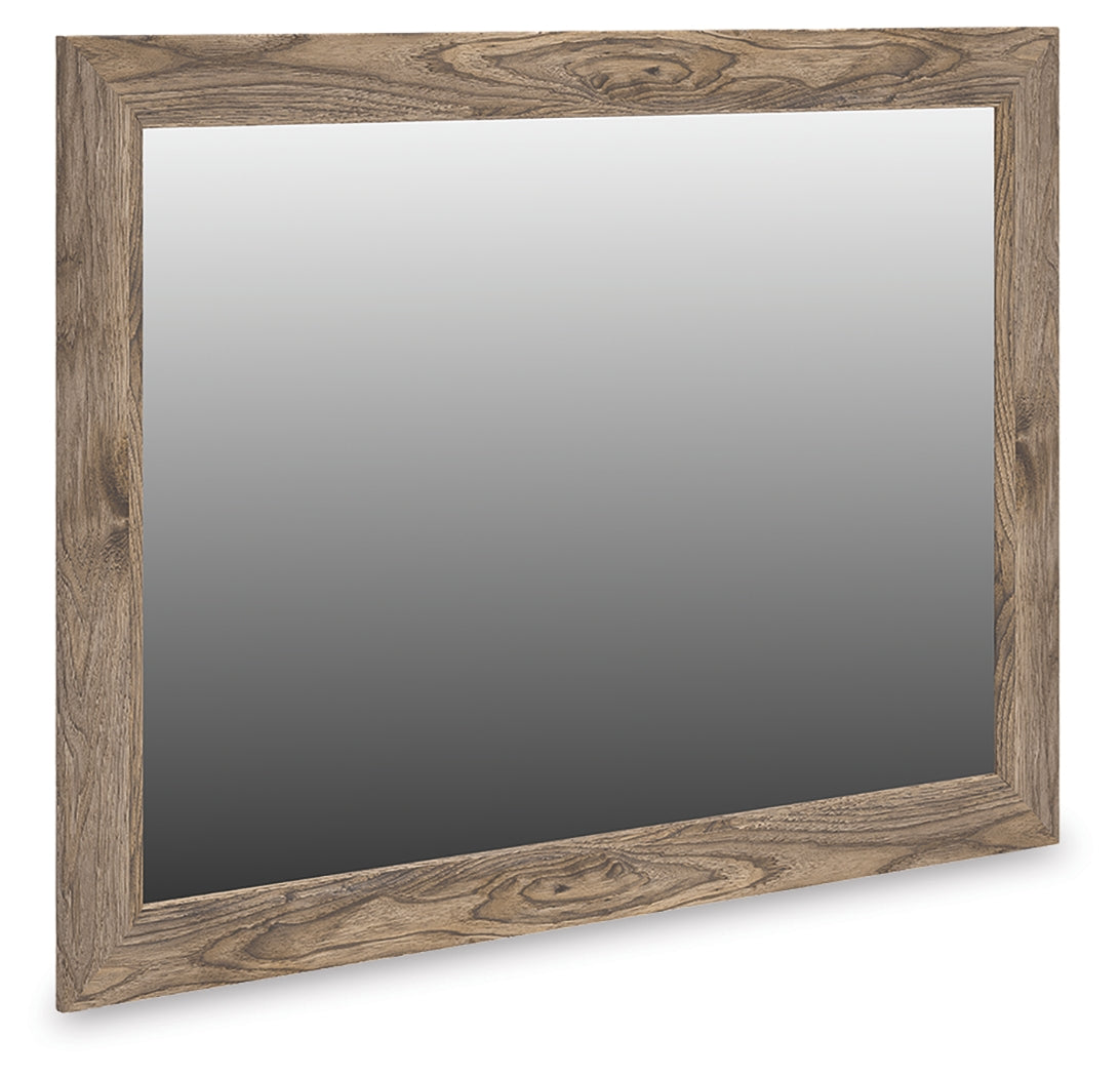 Bradenton Furniture Outlet - Ashley Furniture - Rusticott Mirror - Bedroom Mirror / Brown - PCB2260-36