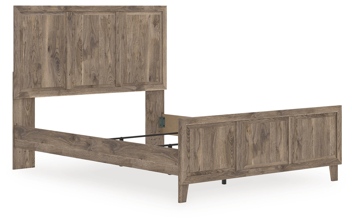 Bradenton Furniture Outlet - Ashley Furniture - Rusticott Bedroom - Queen Panel Bed / Brown - PCB2260B2