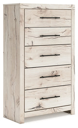 King Panel Bed with Storage