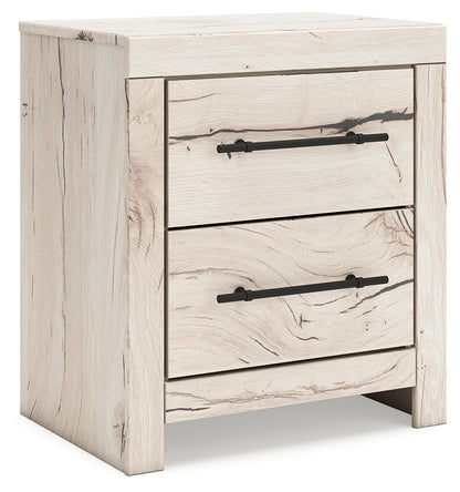 Bradenton Furniture Outlet - Ashley Furniture - Lawroy Bedroom - Two Drawer Night Stand / Light Natural - B2310-92