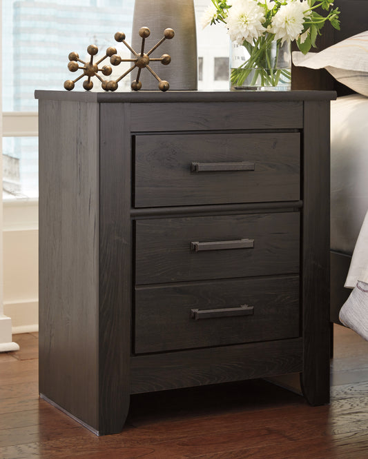 Bradenton Furniture Outlet - Ashley Furniture - Brinxton Bedroom - Full Panel Bed / Charcoal - B249B5