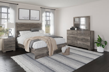Bradenton Furniture Outlet - Ashley Furniture - Ralinksi Bedroom - Two Drawer Night Stand / Gray - B2587-92