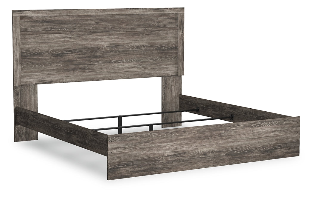 Bradenton Furniture Outlet - Ashley Furniture - Ralinksi Bedroom - King Panel Bed / Gray - B2587B3