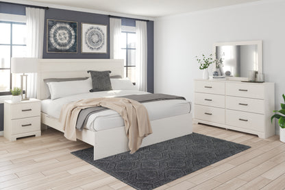 Bradenton Furniture Outlet - Ashley Furniture - Stelsie Bedroom - Twin Panel Bed / White - B2588B12